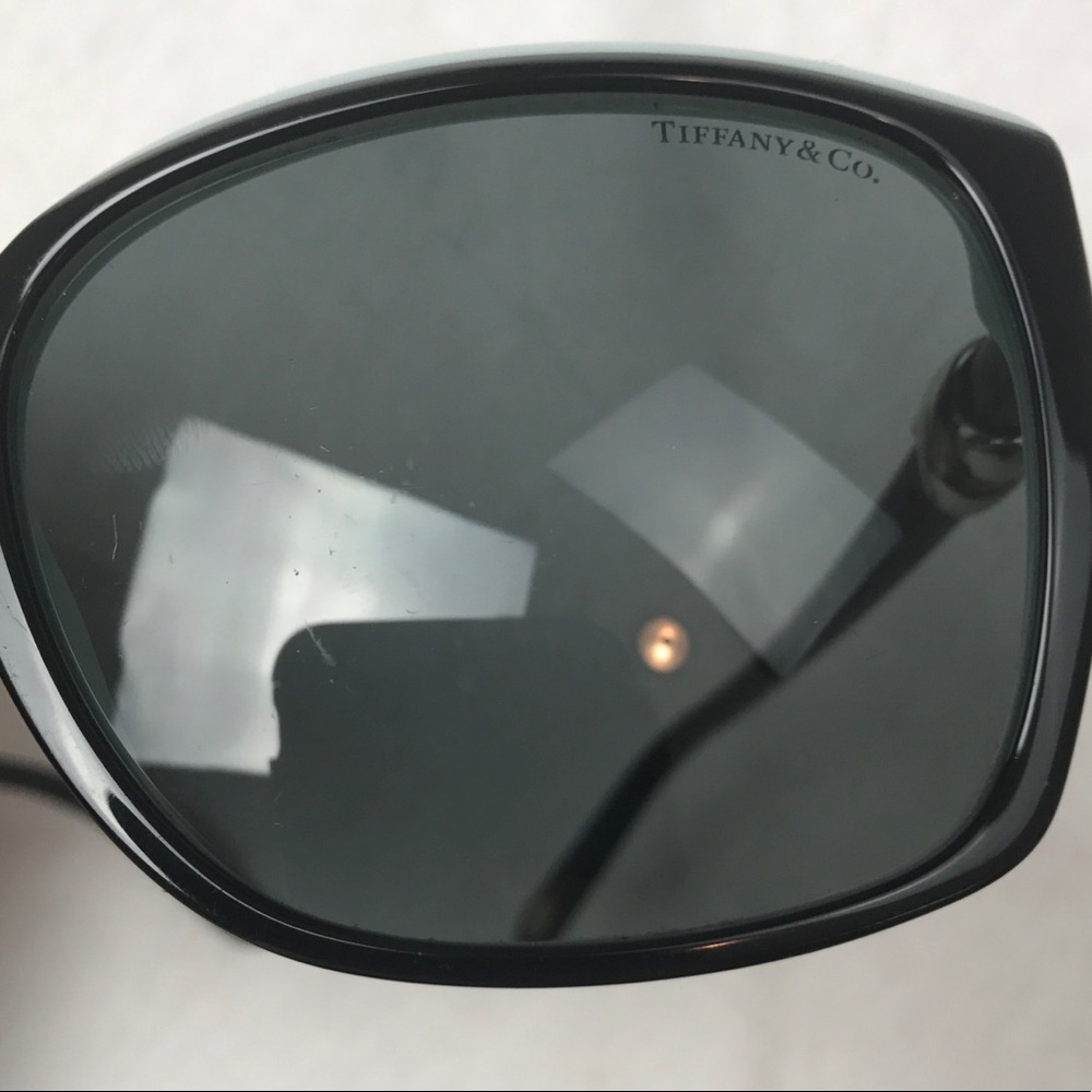 Tiffany & Co. Black Sunglasses with Tiffany Blue Case and Boxes - Picture 8 of 8